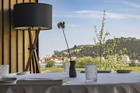 vistas comedor resturante huertona